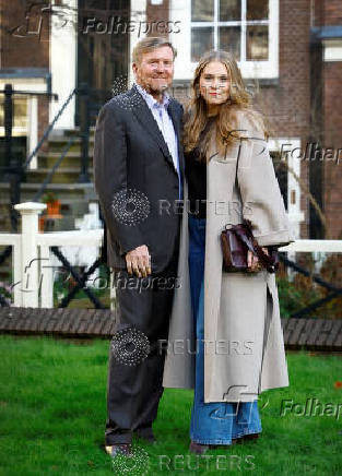 Dutch royals official photo session in Amsterdam