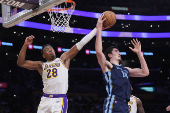 NBA: Memphis Grizzlies at Los Angeles Lakers