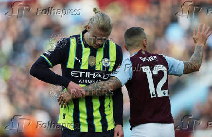 Premier League - Aston Villa v Manchester City