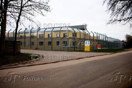 A view shows the medical center where the suspect of the Magdeburg Christmas market attack, worked in Bernburg