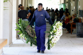 VELORIO DE PAULO SEGHETTO - PILOTO DO AVIAO QUE EXPLODIU APOS TENTATIVA DE POUSO EM UBATUBA 09/01/2025