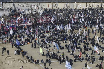 Rally demanding the detention of the impeached South Korean President Yoon Suk Yeol