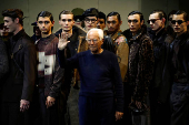 Emporio Armani Fall-Winter 2025/2026 menswear collection during Milan Fashion Week