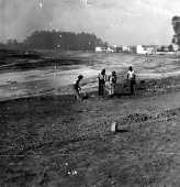 Construo do parque Ibirapuera para a