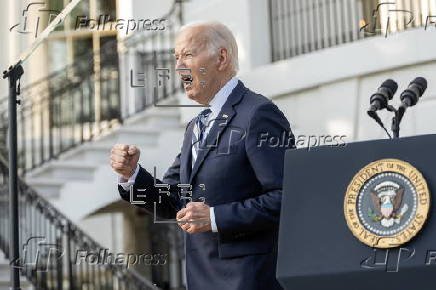 US President Joe Biden attends Disability Pride Month at the White House