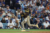 MLB: NLDS-San Diego Padres at Los Angeles Dodgers