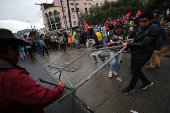 Marcha contra el Gobierno del presidente de Ecuador