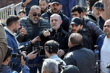 Senior Hezbollah official Safa visits site of Nasrallah's assassination in Beirut surburb