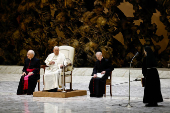 Pope Francis holds weekly audience, at the Vatican