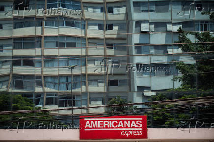 Fachada das Lojas Americanas na rua henrique schaumann, em Pinheiros, So Paulo (SP)