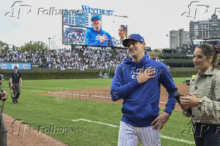 MLB: Cincinnati Reds at Chicago Cubs