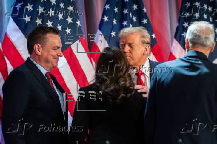 US President-elect Trump at House Republicans meeting in Washington, DC