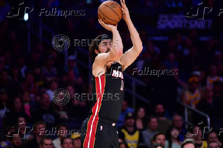 NBA: Miami Heat at Los Angeles Lakers