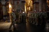 Graduation ceremony of Ukrainian Army chaplains in Kyiv
