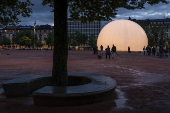Dome of light 'Breathe' in Geneva