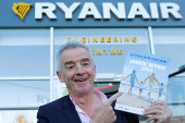 Ryanair's annual general meeting in Dublin