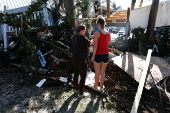 Aftermath of Hurricane Helene in Florida