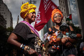 21 Marcha da Conscincia Negra  realizada em SP