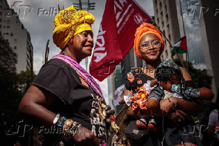 21 Marcha da Conscincia Negra  realizada em SP