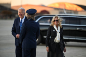 US President Joe Biden departs for Nantucket