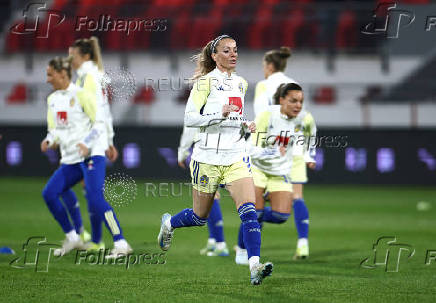 Women's World Cup - Women's European Qualifiers - Serbia v Sweden