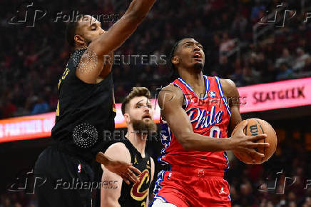 NBA: Philadelphia 76ers at Cleveland Cavaliers