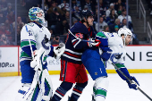 NHL: Vancouver Canucks at Winnipeg Jets