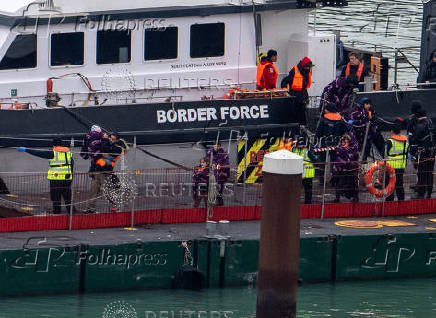 Migrant crossings in the English Channel