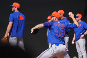 MLB: New York Mets-Workouts