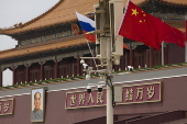 Daily life in Beijing during Russian President Vladimir Putin's visit to China
