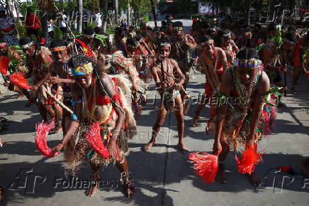 Pope Francis visits Papua New Guinea