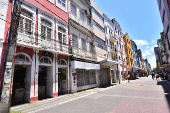 Rua da abandonada no Recife