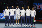 Italia y Pases Bajos se enfrentan en la final de la Copa Davis de tenis