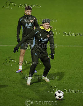 Champions League - Manchester City Training