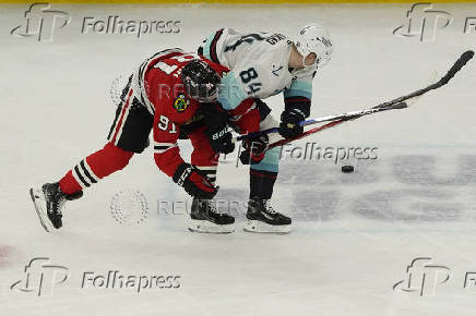 NHL: Seattle Kraken at Chicago Blackhawks