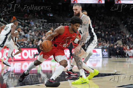 NBA: Portland Trail Blazers at San Antonio Spurs