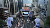 Montagem e passagem de som do palco rveillon da paulista em so paulo