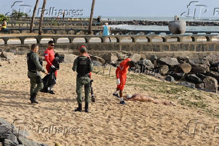 Corpo encontrado na praia de Olinda