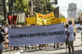 Manifestao por bairros mais seguro da zona sul de SP