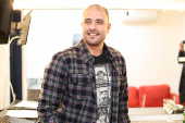 Diogo Nogueira no lanamento do Sambabook de Jorge Arago
