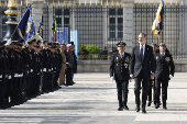 Los reyes presiden el acto central conmemorativo del Bicentenario de la Polica Nacional