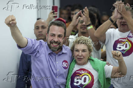 Boulos chega ao Clube Piratininga aps resultado das eleies