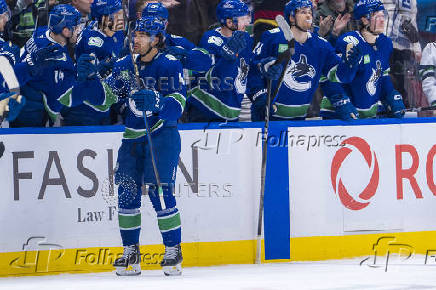 NHL: Colorado Avalanche at Vancouver Canucks