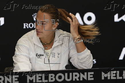 Press conference ahead of Australian Open