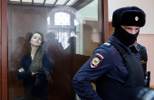 Journalist Favorskaya charged with participation in extremist group appears in Moscow court