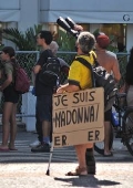 Movimentao de fs de Madonna no Rio