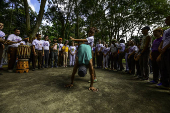 Encontro de Capoeira de Angola no Parque da Cidade
