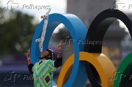 Final de skate park masculino nas Olimpadas de Paris 2024