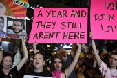 Protest in Tel Aviv calls for Gaza ceasefire, hostages release