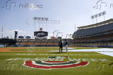 MLB: St. Louis Cardinals at Los Angeles Dodgers